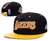 Lakers Fresh Logo Black Adjustable Hat GS,baseball caps,new era cap wholesale,wholesale hats